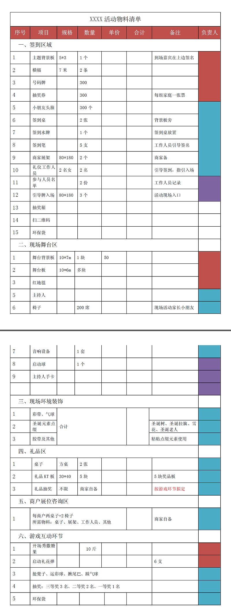 做活動宣揚可別丟三落四，常見的應用鋁材籌劃清單匯總